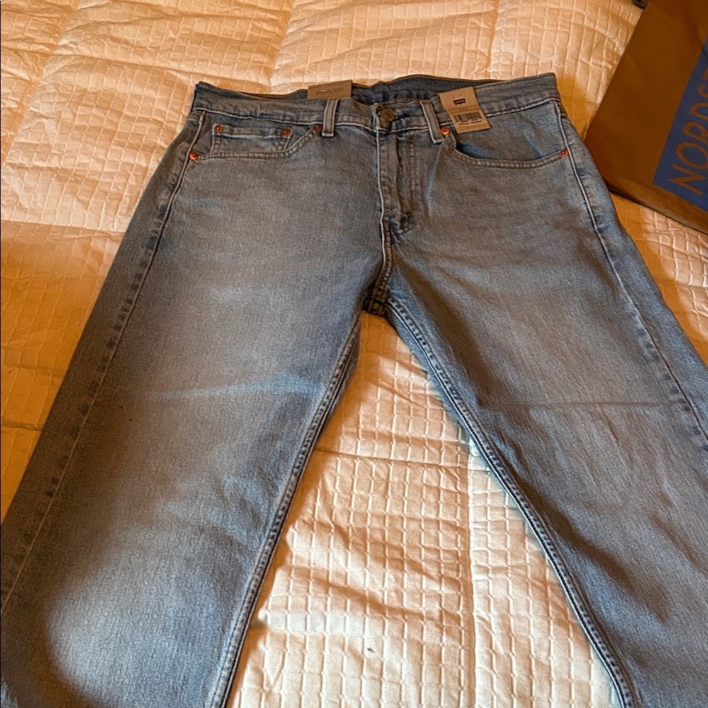 Levi's Men's Classic Light Blue Straight Jeans